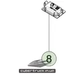 1806761-00-C Лампа підсвітки номерного знака LICENSE PLATE LAMP