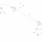 1250481-00-B Збірка заднього стабілізатора поперечної стійкості REAR STABILIZER BAR ASSEMBLY
