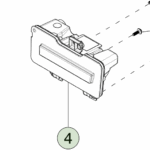 1806760-00-B Ліхтар заднього ходу — права сторона REVERSE LAMP - RIGHT HAND