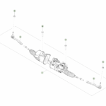 1250831-00-E Передній рульовий привод FRONT STEERING ACTUATOR