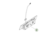 1784575-00-D Спусковий механізм дверей стійки B — правий бік B-PILLAR DOOR TRIGGER - RIGHT HAND