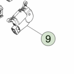 1500623-00-A HVAC — верхній та нижній приводи (актуатори)  HVAC- UPPER AND LOWER ACTUATOR