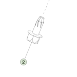 1128091-00-B Гвинт (болт) з фланцем M6x22 сталь покриття SnZn PTC T2000 SCREW