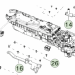 1816026-S0-J Збірка додаткового (вспоміжного) пристрою — сервісна ANCILLLARY DEVICE CLUSTER ASSEMBLY - SERVICE