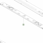 1817229-ST-DЗбірка внутрішнього заднього перемичка (хедера) ASSEMBLY - REAR HEADER INNER
