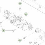 1815269-00-B Центральний опорний кронштейн SUPPORT BRACKET - CENTER