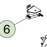 1819245-04-CЕлектричний вимикач відкривання дверей — права сторона ELECTRIC DOOR RELEASE SWITCH - RIGHT HAND