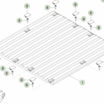 1818780-00-D Підлога вантажної платформи у зборі BED FLOOR ASSEMBLY