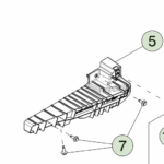 1816601-00-C Заднє посилення порога-ступені — ліва сторона REAR ROCKER STEP REINFORCEMENT - LEFT HAND