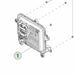 1814265-13-E Контролер середньої напруги — ліва сторона MID VOLTAGE LEFT HAND CONTROLLER