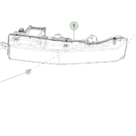 1806404-00-D Корпус фари головного освітлення — лівий HEADLAMP ASSEMBLY - LEFT HAND