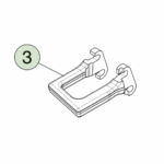 1250543-00-B Буксирувальний гак — права сторона RECOVERY HOOK - RIGHT HAND