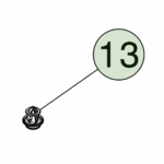 1666856-00-A Кліпса обшивки – діаметр 8.5 мм для панелей товщиною 0.7–1.6 мм з ущільнюючим кільцем – матеріал POM TRIM CLIP