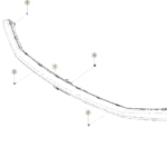 1806407-00-F ППередня світлодіодна лінійка FRONT LIGHTBAR