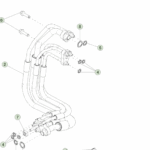 1775722-00-C Пентапортні трубопроводи кондиціонера (AC лінії) PENTAPORT AC LINES