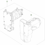 1648051-92-E Компресор змінного струму 1 кВ — 45 см³ — Sanden 1KV AC COMPRESSOR- 45CC- SANDEN
