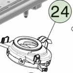 1699960-00-C Вентилятор підушки сидіння з правого боку (1R) 1R SEAT CUSHION BLOWER