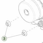 1006538-00-A Гайка HF M6 - 1.00×18 ZnAl NUT