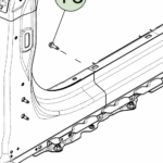 1008571-00-C Болт - M8x25 BOLT