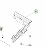 1800643-00-C Лівий кронштейн бокової частини кузова BODY SIDE BRACKET - LEFT HAND