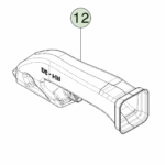 1693009-00-D Повітропровід підлоги приладової панелі — права сторона INSTRUMENT PANEL FLOOR DUCT - RIGHT HAND