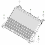 1702150-00-C Модуль охолоджуючого вентилятора COOLING FAN MODULE