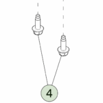 1454541-00-A Болт М6-10Х21 BOLT