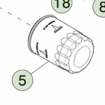 1618882-50-B Фільтр оливи — привідний вузол OIL FILTER - DRIVE UNIT