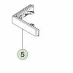 1806762-00-D Світловий маркер задній — ліва сторона REAR MARKER LAMP - LEFT HAND
