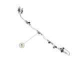 1682227-00-G Жгут проводки передньої фасції HARNESS - FRONT FASCIA