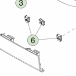 1013802-00-B Гайка J M6 0.5 з багаторізьбовою нарізкою товщина 3.0 мм J - NUT