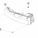 1806405-00-D Корпус фари головного освітлення — правий HEADLAMP ASSEMBLY - RIGHT HAND