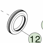 1065932-00-A Ущільнення вихідного (привідного) мосту OUTPUT AXLE SEAL