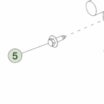 1139785-00-A Болт HF M6×1.0×21 клас міцності 8.8 покриття G1009[B] MAT BOLT