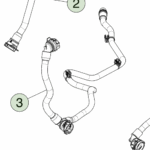 1704291-00-B Шланг зворотного потоку силового агрегату HOSE POWERTRAIN RETURN