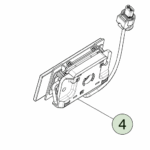 1784577-00-D Спусковий механізм дверей стійки C — правий бік C-PILLAR DOOR TRIGGER - RIGHT HAND