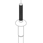 1062559-00-A Заклепка 65×3×135 мм STRUCTURAL COMMON RIVET