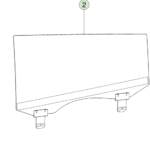1805871-00-F Рухоме бокове скло задніх дверей праве MOVING SIDE GLASS - REAR - RIGHT HAND