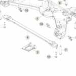 1250531-00-B Передня поперечна балка кузова FORE CROSSMEMBER STRUCTURE