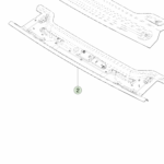 1780926-ST-F Збірка нижнього переднього перемичка (хедера) ASSEMBLY - FRONT HEADER LOWER