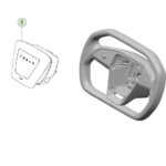 1733862-78-B Модуль подушки безпеки водія  DRIVER AIRBAG ASSEMBLY
