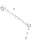 1250841-00-D Задній важіль сходження REAR TOE LINK