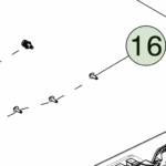 1776573-00-A Болт M6x19 BOLT