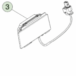 1784576-00-D Спусковий механізм дверей стійки C — лівий бік C-PILLAR DOOR TRIGGER - LEFT HAND