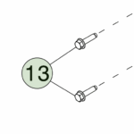1086494-00-A Болт шестигранний з фланцем М8×30 сталь [міцність 10.9] матове покриття BOLT