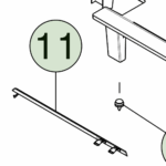 1877851-00-E Обідок повітропроводу DUCT BEZEL