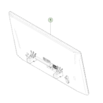 1875941-00-C Модуль центрального дисплея CENTER DISPLAY ASSEMBLY