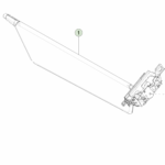 1949998-00-E Комплект сонцезахисного козирка — лівий бік  SUN VISOR ASSEMBLY - LEFT HAND