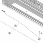 1877007-00-C Ручний механізм відкриття заднього борту TAILGATE - MANUAL RELEASE