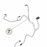 1869169-00-F Жгут оздоблення задньої двері HARNESS TRIM-REAR DOOR